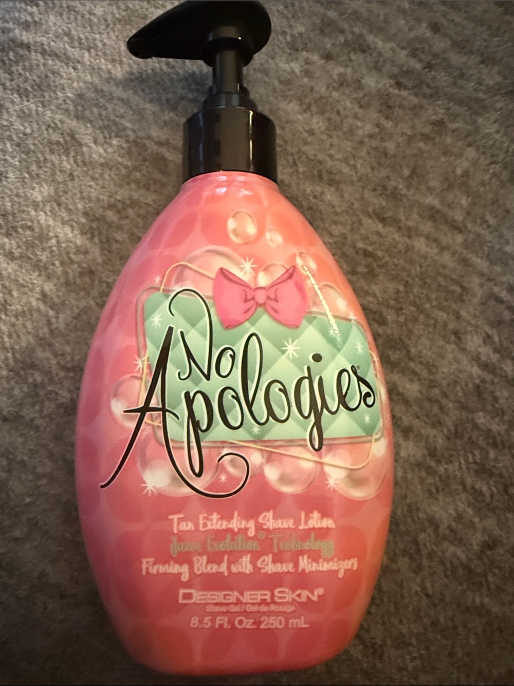 No Apologies Tan Extending Shave Lotion - Pink
